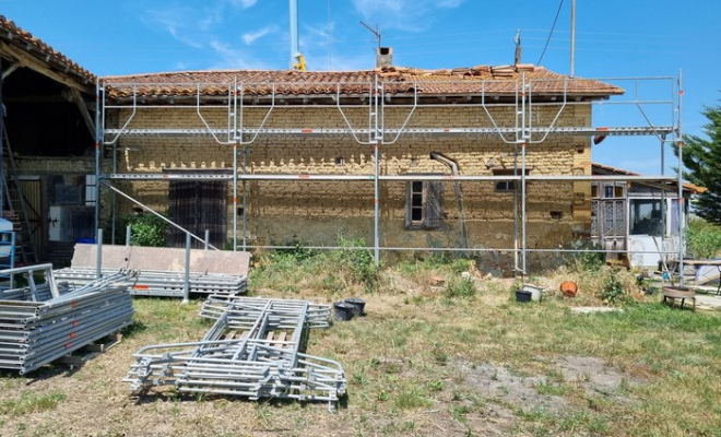 Rénovation charpente et couverture, L'Isle-en-Dodon, Delon Charpente
